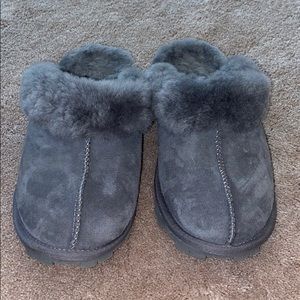 Fluffy slippers!